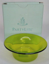 Partylite green glass d'occasion  Expédié en Belgium