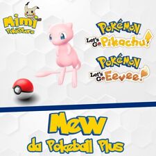 Mew from Pokeball Plus 6IVs - Pokemon Let's GO Pikachu Eevee, usado comprar usado  Brasil 