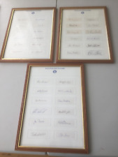 Cricket autographs england for sale  PENMAENMAWR