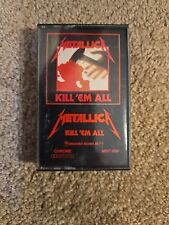 Metallica Kill Em All (Cassete, 1983) Hard Rock Heavy Metal Fora de Estampa RARO comprar usado  Enviando para Brazil