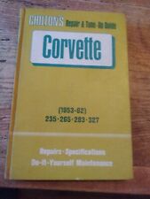 Corvette chilton repair for sale  Springfield