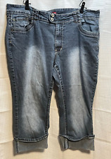 Jeans feminino Bongo algemado perna stretch 22 38 x 22 azul comprar usado  Enviando para Brazil