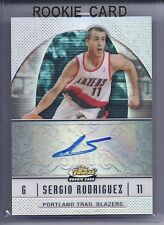 Refrator automático Topps Finest Basketball Sergio Rodriguez Trail Blazers 2006-2007  comprar usado  Enviando para Brazil