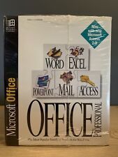 Vintage 1994 Microsoft Office Professional Set v 4.3 Old Stock for sale  Shipping to South Africa