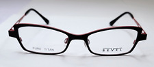 Bevel   Eyeglass Frame 8580 Pure Titan Red And Black Made In Japan for sale  Shipping to South Africa