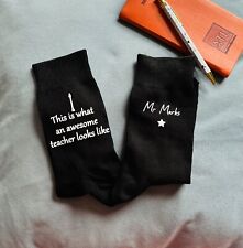 Teacher socks end for sale  CHELTENHAM