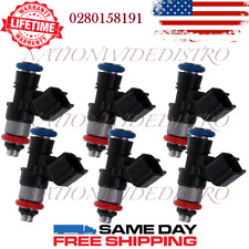 6x OEM Bosch Fuel Injectors for 11-17 Ford Edge Explorer Transit Lincoln MKZ MKS for sale  Shipping to South Africa