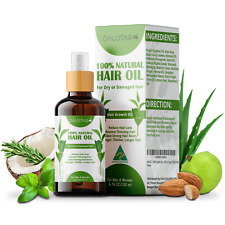 Óleo para crescimento de cabelo com alecrim - Tratamento de ervas orgânicas 100% naturais - para todos os cabelos, usado comprar usado  Enviando para Brazil