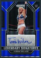 Torrie Wilson 2023 Panini Prizm Legendary Signatures Autograph Blue Prizm /49, used for sale  Shipping to South Africa