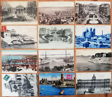 MARSEILLE lot 12 CPA cartes postales anciennes timbrées 1901 à 1933 Philatélie d'occasion  Chamalières