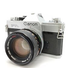 *EXCELENTE* Canon FTb QL 50mm f1.4 S.S.C. Cámara fotográfica SLR plateada segunda mano  Embacar hacia Argentina