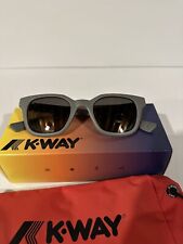 Gafas de sol Retrosuperfuture K-way Adventurier gris acero, usado segunda mano  Embacar hacia Argentina
