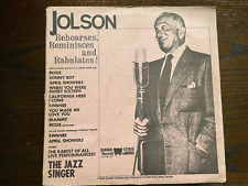 Jolson classic vinyl for sale  KENDAL