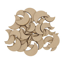 Mdf wooden crescent for sale  Shipping to Ireland