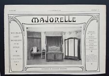 Majorelle meubles publicite d'occasion  Bar-sur-Aube