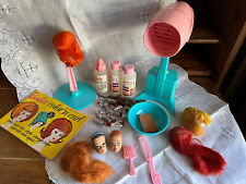 Vintage 1964 Barbie Color 'N Curl Set & Accessories Hair Dryer Works for sale  Shipping to South Africa