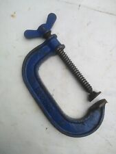 4 INCH RECORD G CLAMP. OLDER MODEL  BETTER QUALITY., used for sale  Shipping to South Africa
