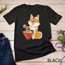 Camiseta unissex Ramen Shiba Inu sopa de macarrão para cachorro japonês comprar usado  Enviando para Brazil