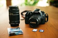 Câmera Digital SLR A+ Canon EOS 60D 18.0 MP - Kit de Lente Dupla - 18-55 + 55-250 +++ comprar usado  Enviando para Brazil