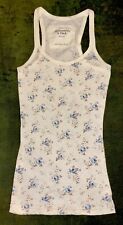 Antiga Regata Abercrombie & Fitch Racerback Floral Multicolorida Feminina Tamanho Pequeno Muito Bom Estado Usado comprar usado  Enviando para Brazil