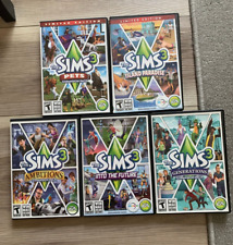 Used, The Sims 3 Expansion Pack Lot, Win Mac, Generations Pets Future Island Ambitions for sale  Shipping to South Africa