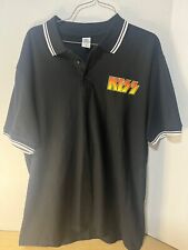 Camisa polo KISS preta manga curta banda de rock rock rock and roll over - adulto 2XL comprar usado  Enviando para Brazil