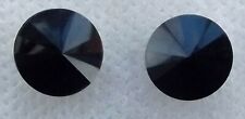 Black faceted cone for sale  EXMOUTH