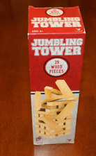Jumbling Tower Game Cardinal Industries 39 Wood Pieces Stacking Blocks Family  for sale  Shipping to South Africa
