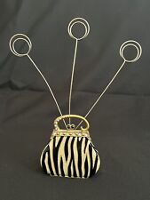 Enameled purse zebra for sale  San Diego