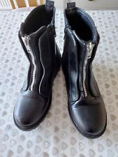 Girls black boots for sale  PICKERING
