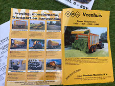 Gebruikt, Veenhuis Trailer ,tanker Etc  Brochures tweedehands  verschepen naar Netherlands