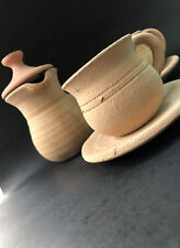 pottery Handmade Red Clay Coffee Pot & Cups Handicraft ,Eco-friendly Organic  for sale  Shipping to South Africa