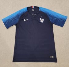 Camiseta deportiva de fútbol americano Nike auténtica Francia 2018 para hombre mediana segunda mano  Embacar hacia Mexico