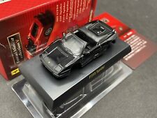 Kyosho Ferrari Collection 5 F355 Spider carro modelo fundido preto 22C2 em escala 1/64 comprar usado  Enviando para Brazil