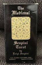 Usado, Mazo de cartas del tarot The Medieval Scapini Juegos de EE. UU. 1985 segunda mano  Embacar hacia Argentina