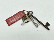 Vintage keyring keys for sale  PRESTON