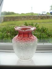 Victorian cranberry glass for sale  FRINTON-ON-SEA