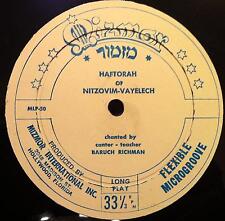 Cantor Baruch Richman - Haftorah & The Blessings 10" en muy buen estado mlp-50 hebreo 1er segunda mano  Embacar hacia Argentina