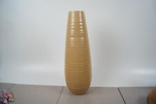 Ceramic ribbed vase for sale  Minneapolis