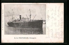 Ansichtskarte Glasgow, Passagierschiff SS Pretorian  comprar usado  Enviando para Brazil