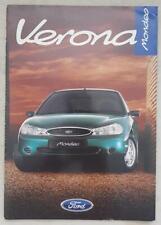 Folheto de vendas de carros Ford Mondeo Verona JUN 1997#FA1294, usado comprar usado  Enviando para Brazil