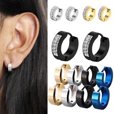 Hoop earrings crystal for sale  MANCHESTER