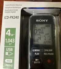 Gravador de voz digital Sony ICD-PX240 4GB comprar usado  Enviando para Brazil