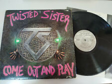 Twisted Sister Come Out and Play 1985 USA Edition - LP Vinilo 12" VG/G+ segunda mano  Arcas