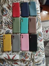 Set 10 Cover In Silicone Per Xiaomi Mi9 - Colori Vari  usato  Spinea