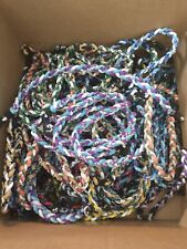 Grande lote de 95 colares de corda trançada esportivos de titânio PHITEN Tornado.  comprar usado  Enviando para Brazil