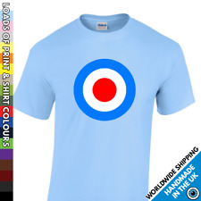 Camiseta para hombre Mod Target - camisa escena musical británica - renacimiento de la subcultura del Reino Unido , usado segunda mano  Embacar hacia Argentina