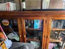 Wooden display cabinet for sale  HEMEL HEMPSTEAD