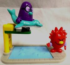 Little Miss Mr. Men 2 HP Swimming Pool PVC Toy Lot Go-With Set Mock Up Topper for sale  Shipping to United Kingdom