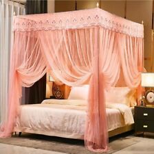 Palace Floor Mosquito Net Household 1.2m 1.5m1.8m 2.2m Bed 3-door WithoutBracket, used for sale  Shipping to South Africa